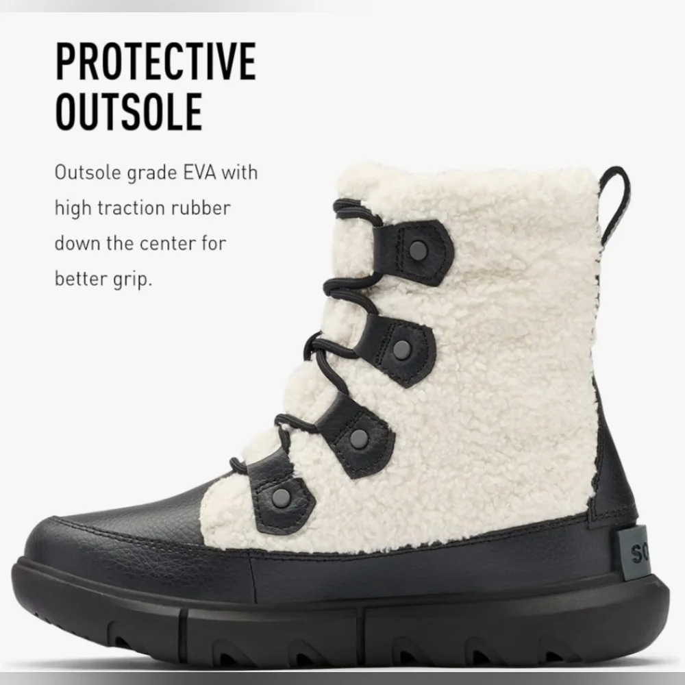 Sorel Women's Explorer II Joan Cozy Boots Size 9 NWOT MSRP $165